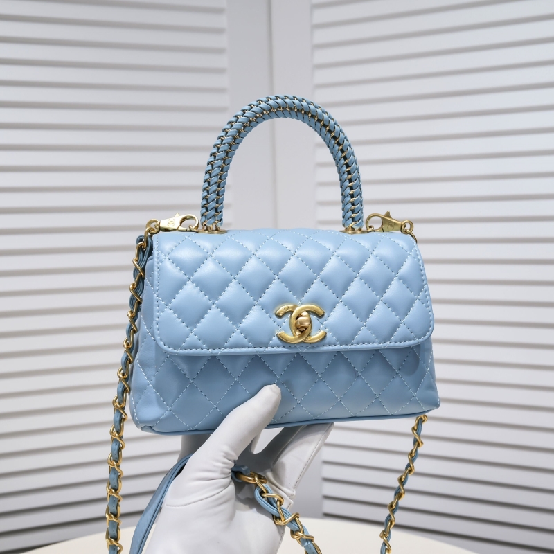 Ch**el top handle bags